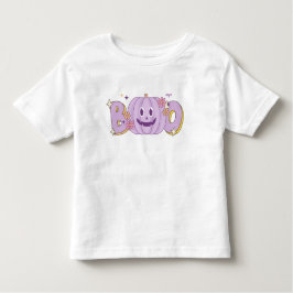 ハロウィーンかわいいブーカボンプキンキッズTシャツ トドラーTシャツ