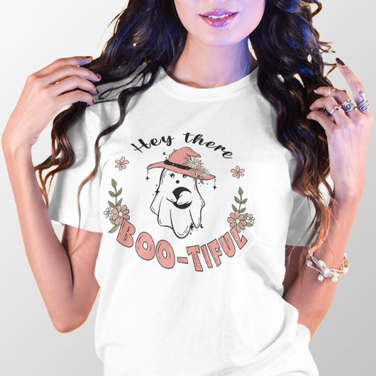 ハロウィーンかわいいヘイそこブオリー幽霊 Tシャツ