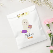 ハロウィーンかわいいヴィンテージ幽霊とキャンディ フェイバーバッグ (封をした状態)