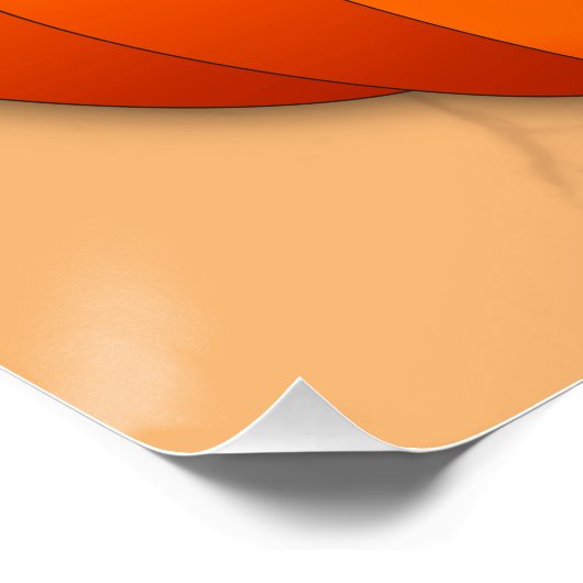 ハロウィーンかわいい子猫ウィッチとカボチャの友人 ポスター (コーナー)