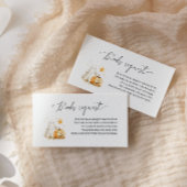 ハロウィーンかわいい幽霊かぼちゃブックリクエスト エンクロージャーカード