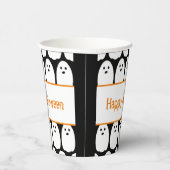 ハロウィーンかわいい幽霊たち 紙コップ (右)