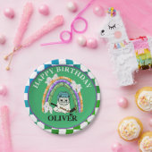 ハロウィーンかわいい幽霊アイスホッケーパーティー ペーパープレート (パーティー)