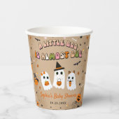 ハロウィーンかわいい幽霊ベビーシャワー 紙コップ (正面)