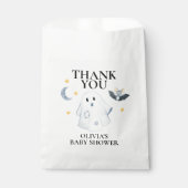 ハロウィーンかわいい幽霊リトルブベビーシャワー フェイバーバッグ (正面)