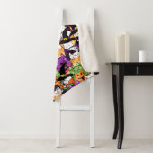 ハロウィーンかわいい猫パターン シェルパブランケット (インサイチュ)