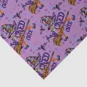 ハロウィーンかわいい邪悪な魔女 薄葉紙 (詳細)