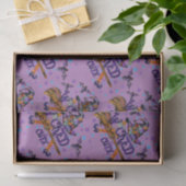 ハロウィーンかわいい邪悪な魔女 薄葉紙 (ギフト)