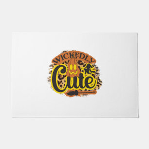 ハロウィーンかわいい ドアマット