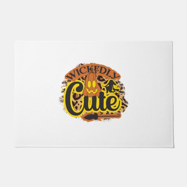 ハロウィーンかわいい ドアマット (正面)