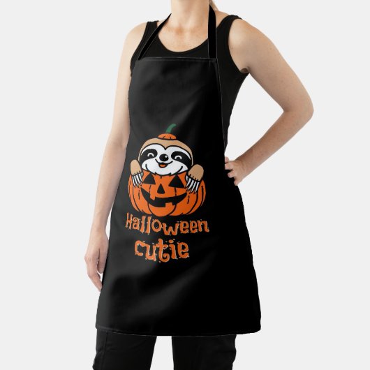 ハロウィーンかわいこちゃんスロスエッセンシャルTシャツ エプロン (インサイチュ)