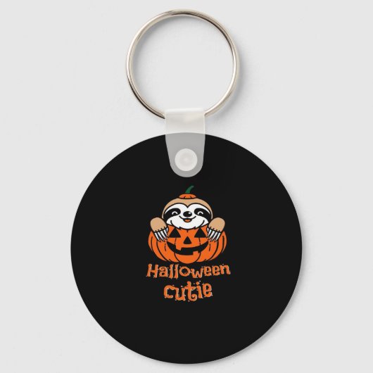 ハロウィーンかわいこちゃんスロスエッセンシャルTシャツ キーホルダー (正面)