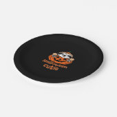 ハロウィーンかわいこちゃんスロスエッセンシャルTシャツ ペーパープレート (アングル)