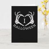 ハロウィーンが大好き カード (黄色い花)