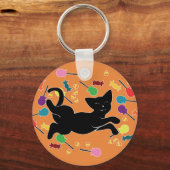 ハロウィーンが大好き！ キーホルダー (正面)