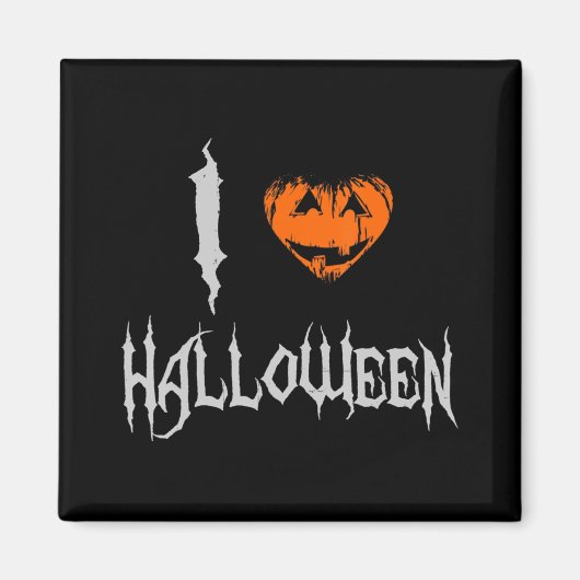 ハロウィーンが大好き マグネット (正面)