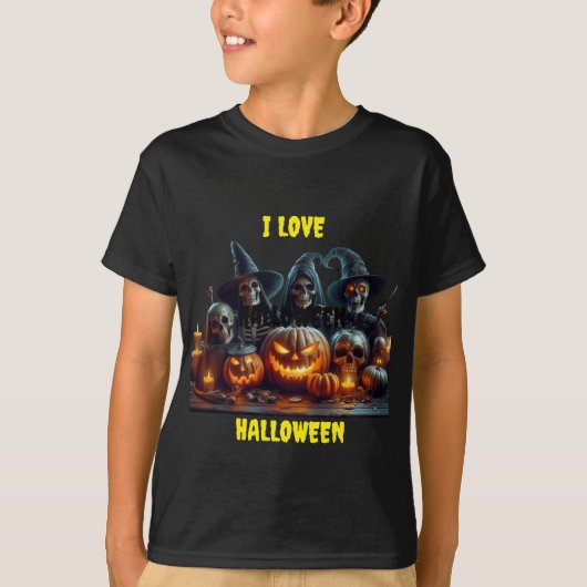 ハロウィーンが大好き Tシャツ (正面)