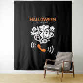 ハロウィーンが面白いハロウィンブー幽霊を呼び出す タペストリー (インサイチュ)