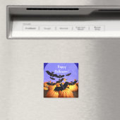 ハロウィーンこうもりとカボチャ マグネット (インサイチュ (食洗機))