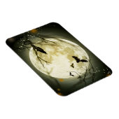 ハロウィーンこうもりと鳥の月 マグネット (右側)