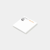 ハロウィーンこうもりの投稿メモ ポストイット (アングル)