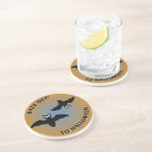 ハロウィーンこうもりオレンジブルー コースター (側面)