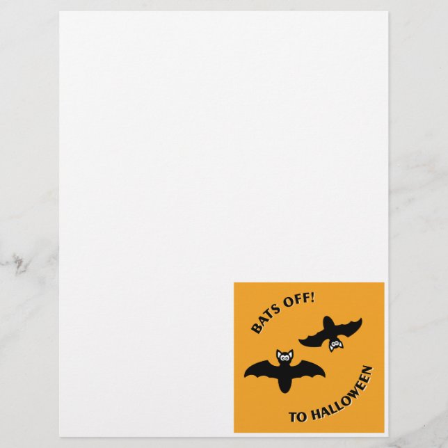 ハロウィーンこうもりオレンジ (正面)