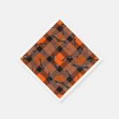 ハロウィーンこうもりオンプレイド スタンダードカクテルナプキン (角)