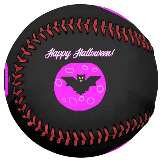 ハロウィーンこうもりソフトボール ソフトボール (正面左)