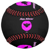 ハロウィーンこうもりソフトボール ソフトボール (裏面)