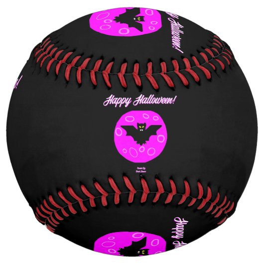 ハロウィーンこうもりソフトボール ソフトボール (正面)