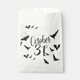 ハロウィーンこうもりトリートクッキードーナツパーティー フェイバーバッグ