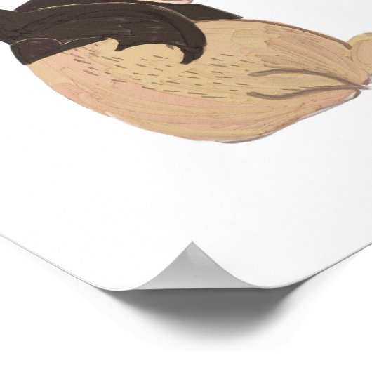 ハロウィーンこうもりドッグポスター ポスター (角)