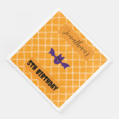 ハロウィーンこうもりバースデーパーティナプキンス (コーナー)