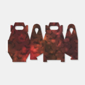 ハロウィーンこうもりパターン フェイバーボックス (折り畳みなし)