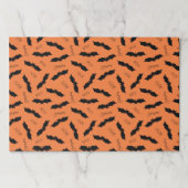 ハロウィーンこうもりパターン ペーパーパッド (正面)