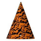 ハロウィーンこうもりパーティー帽子 パーティーハット (左)