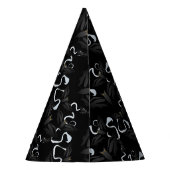 ハロウィーンこうもりパーティー帽子 パーティーハット (裏面)