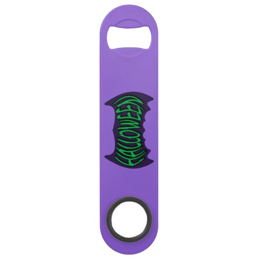 ハロウィーンこうもりボトルオープナー スピード栓抜き (正面)