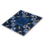 ハロウィーンこうもりモザイク タイル (側面)