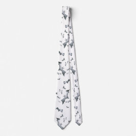 ハロウィーンこうもり不気味なパターン ネクタイ