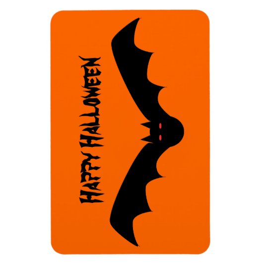 ハロウィーンこうもり可撓磁石 マグネット (縦)
