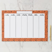 ハロウィーンこうもり空白の週涙カ遠くにレンダー ペーパーパッド (インサイチュ)