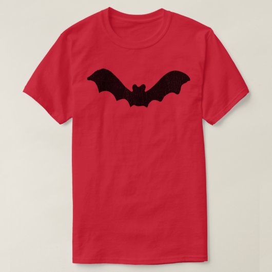 ハロウィーンこうもり1 Tシャツ (デザイン正面)