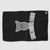 ハロウィーンこうもり ゴルフタオル (横)