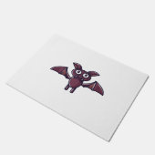 ハロウィーンこうもり ドアマット (アングル)