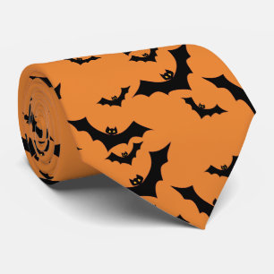 ハロウィーンこうもり ネクタイ