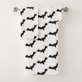 ハロウィーンこうもり バスタオルセット (インサイチュ)