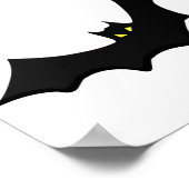 ハロウィーンこうもり ポスター (角)