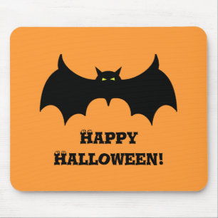 ハロウィーンこうもり マウスパッド